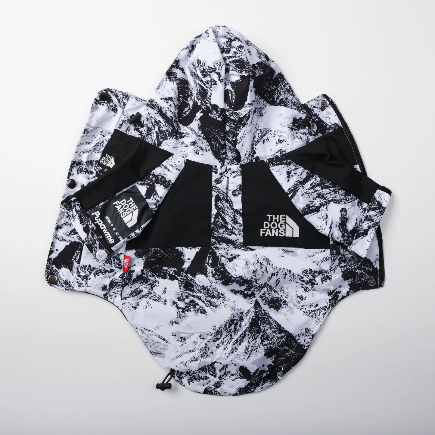 Windproof and Waterproof Outdoor Windbreaker for Large Dogs
