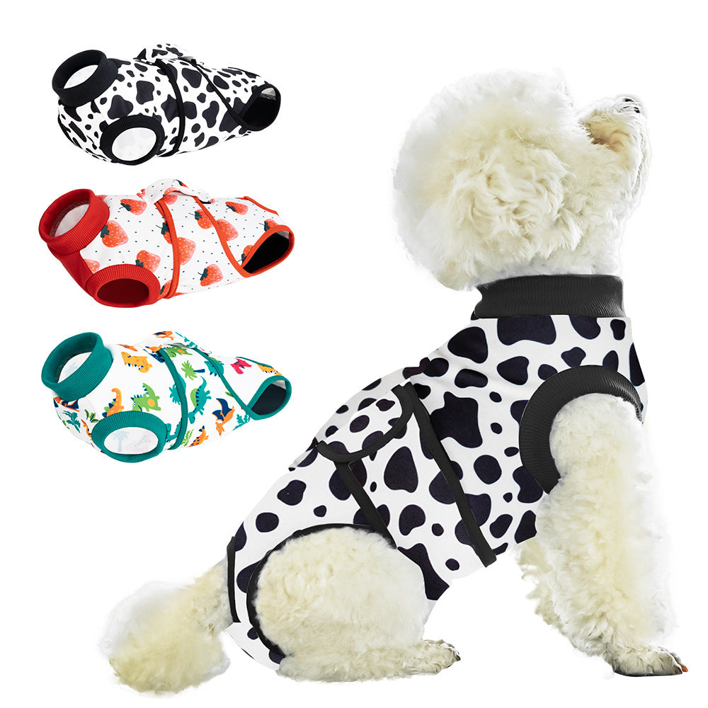 With SafePaws Healing Suit, dog recover safely and comfortably without the risk of licking stitches.