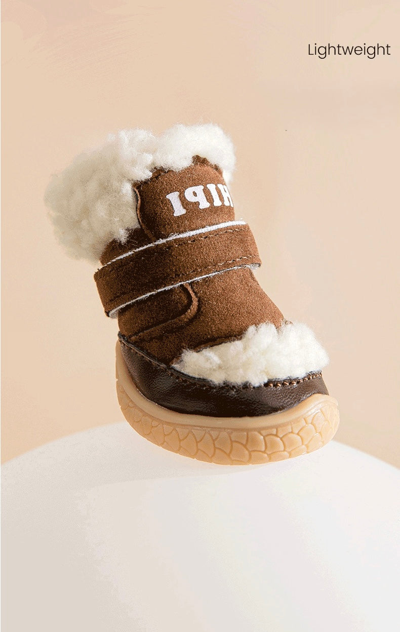 Cozy Fleece Winter Dog 'UGG' Boots