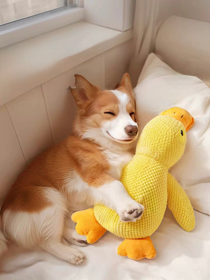 Dog Squeaky Toy for Puppies & Large Dogs – Plush Chew Toy for Boredom Relief, Interactive Sound-Making Pet Toy for Training & Teething