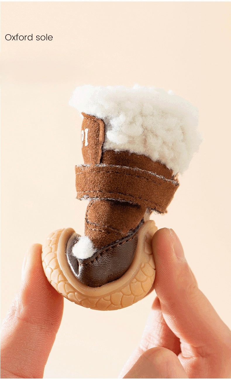 Cozy Fleece Winter Dog 'UGG' Boots