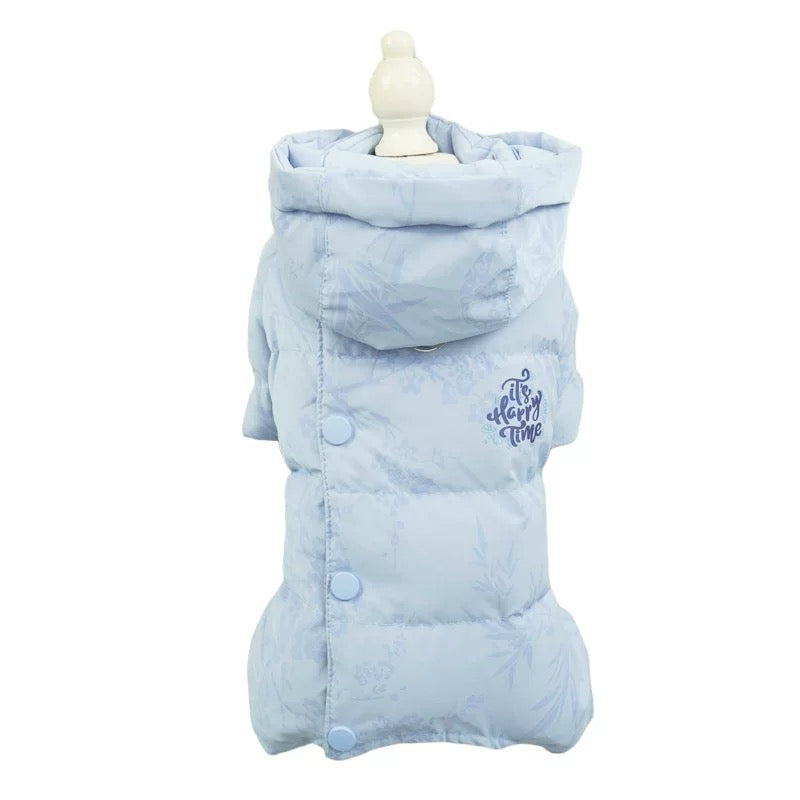 Macaron colored Winter Dog Down Jacket –   Female&Male Dogs/Detachable Hat