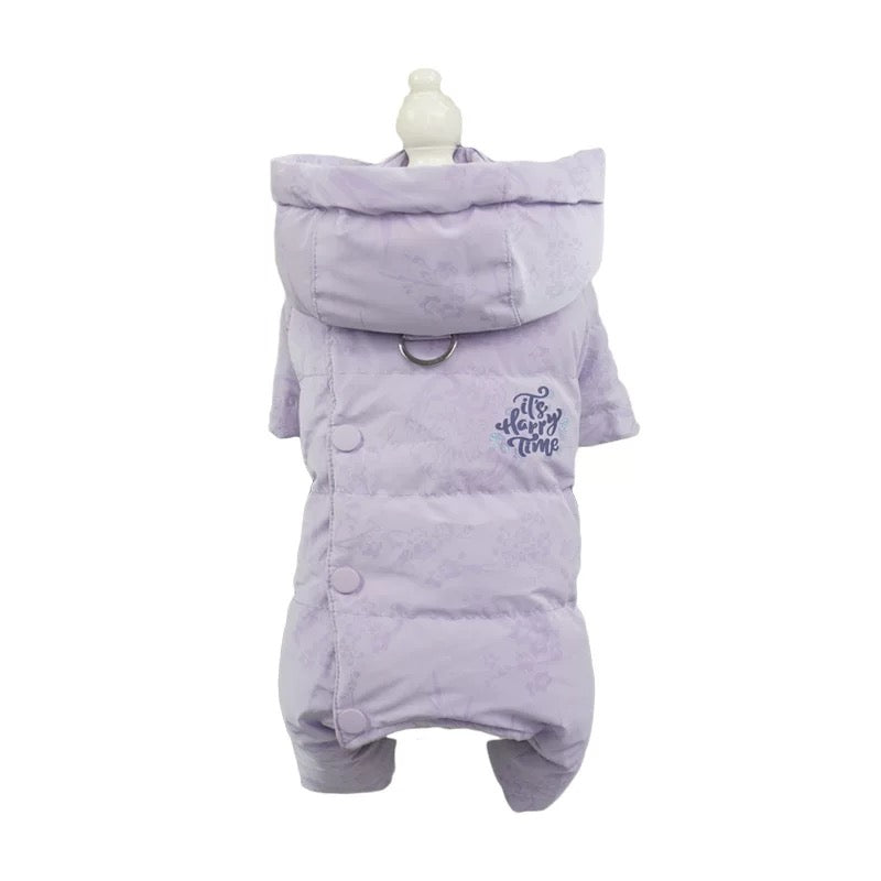 Macaron colored Winter Dog Down Jacket –   Female&Male Dogs/Detachable Hat