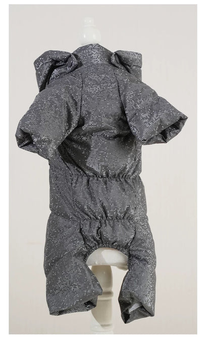 Blingbling Winter Dog Down Jacket- Female&Male Dogs/Detachable Hat