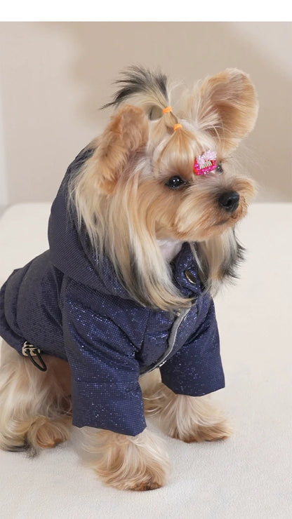 Blingbling Winter Dog Down Top