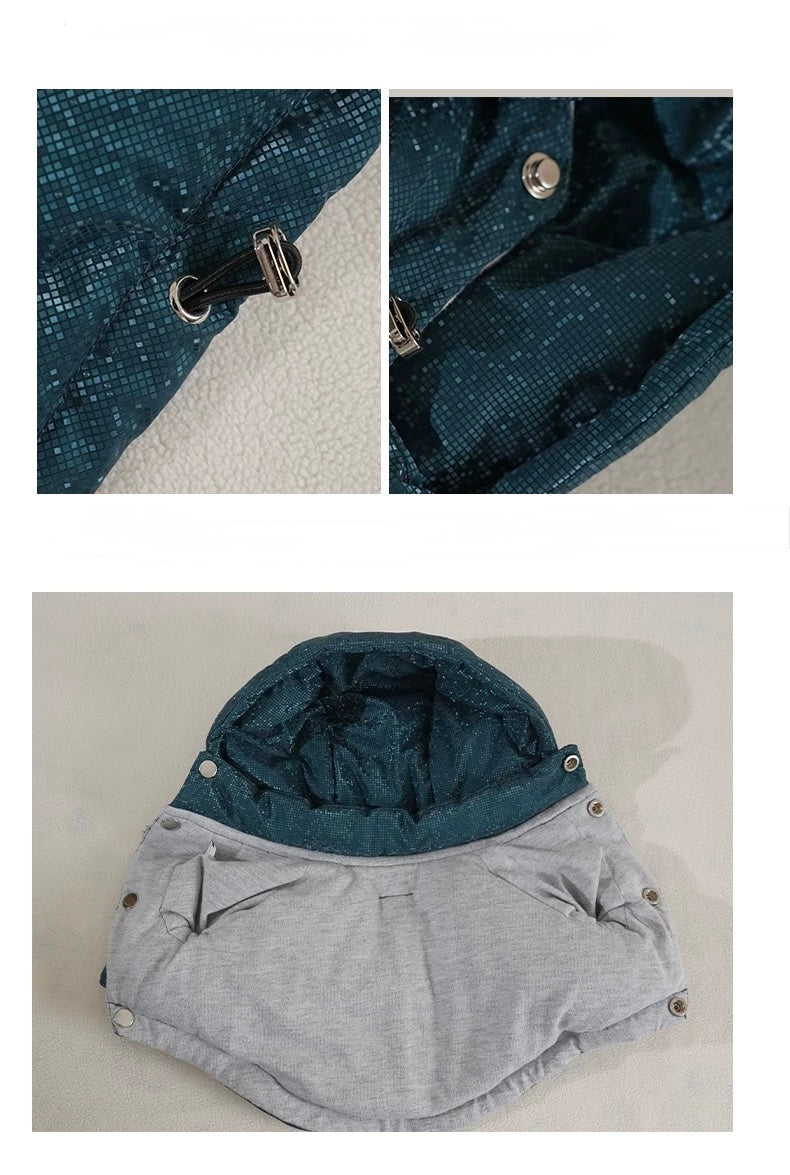 Blingbling Winter Dog Down Top