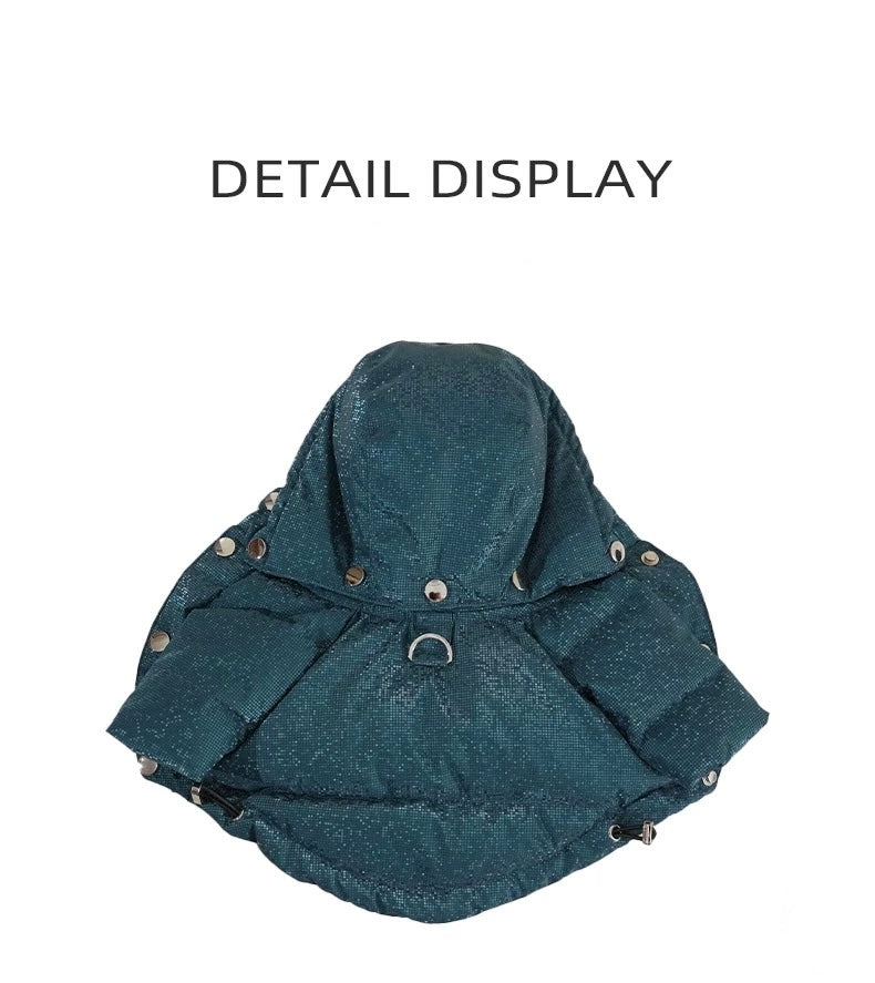 Blingbling Winter Dog Down Top
