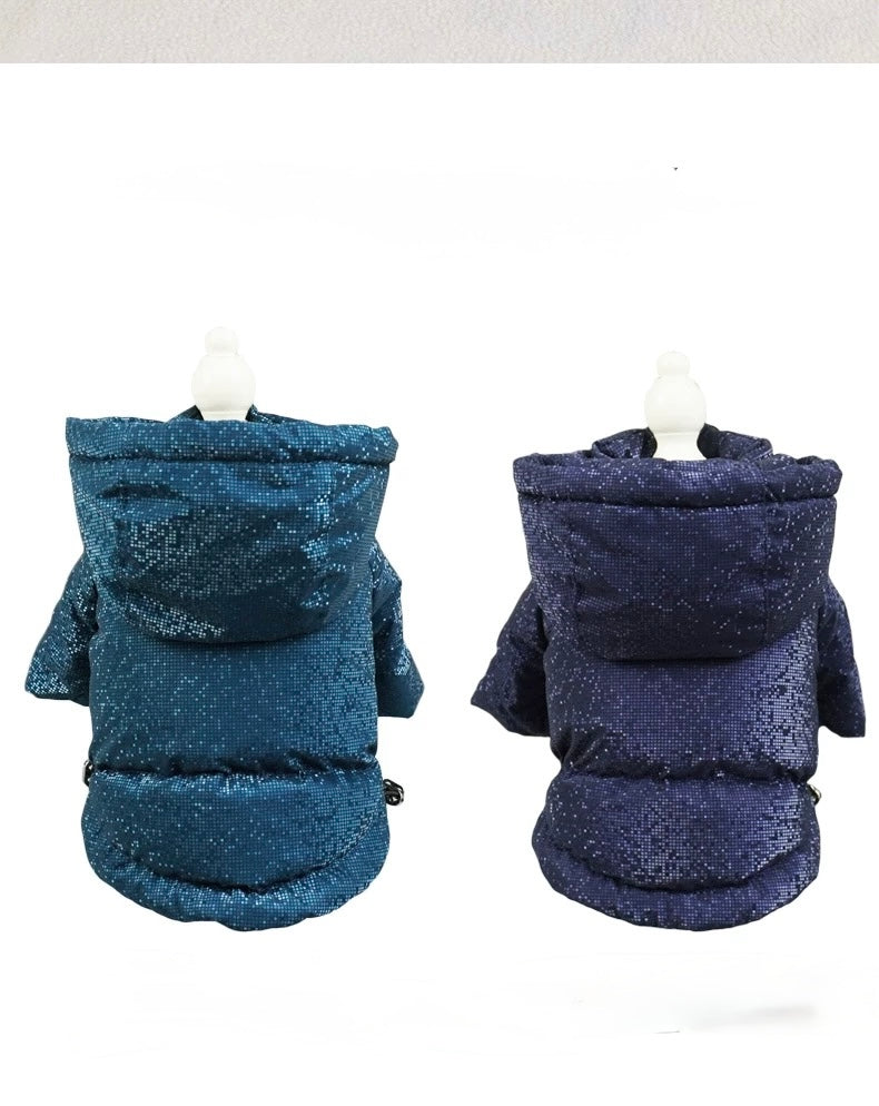Blingbling Winter Dog Down Top