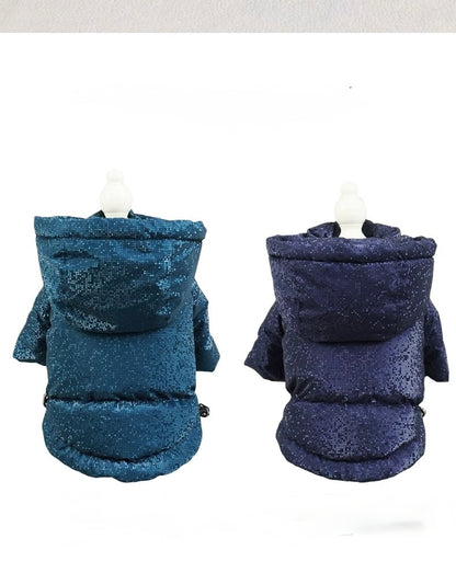 Blingbling Winter Dog Down Top