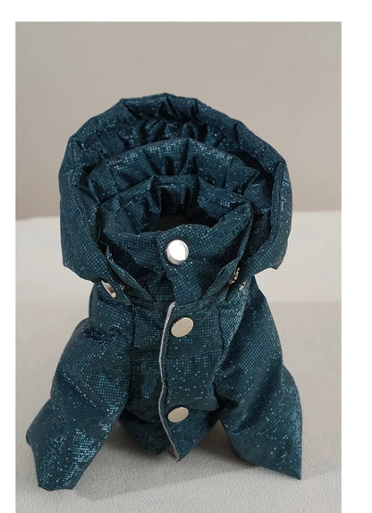 Blingbling Winter Dog Down Top