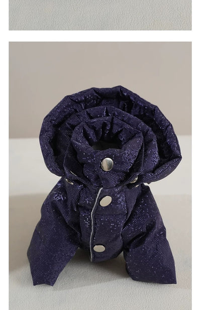 Blingbling Winter Dog Down Top