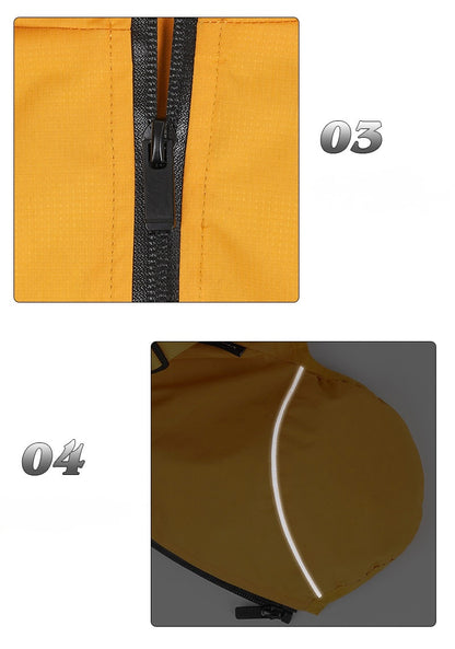 Stylish & Waterproof Dog Raincoat for Small & Medium Breeds