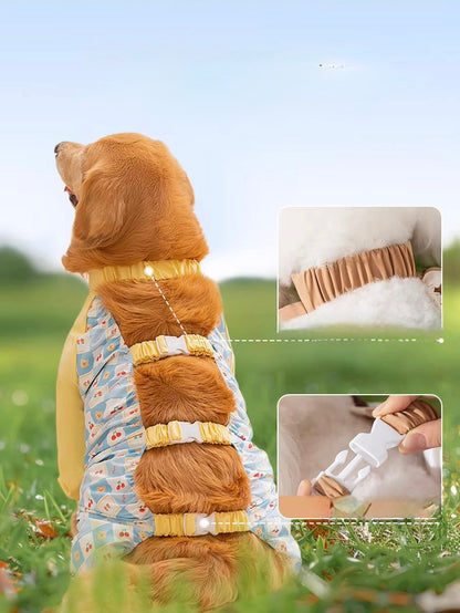Large Dog Leg-Coverage Dustproof Pant
