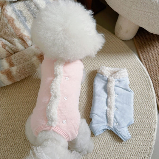DoubleGuard™ Winter Dog Vest – Fleece-Lined Belly Warmer for Chihuahuas &amp; Puppies