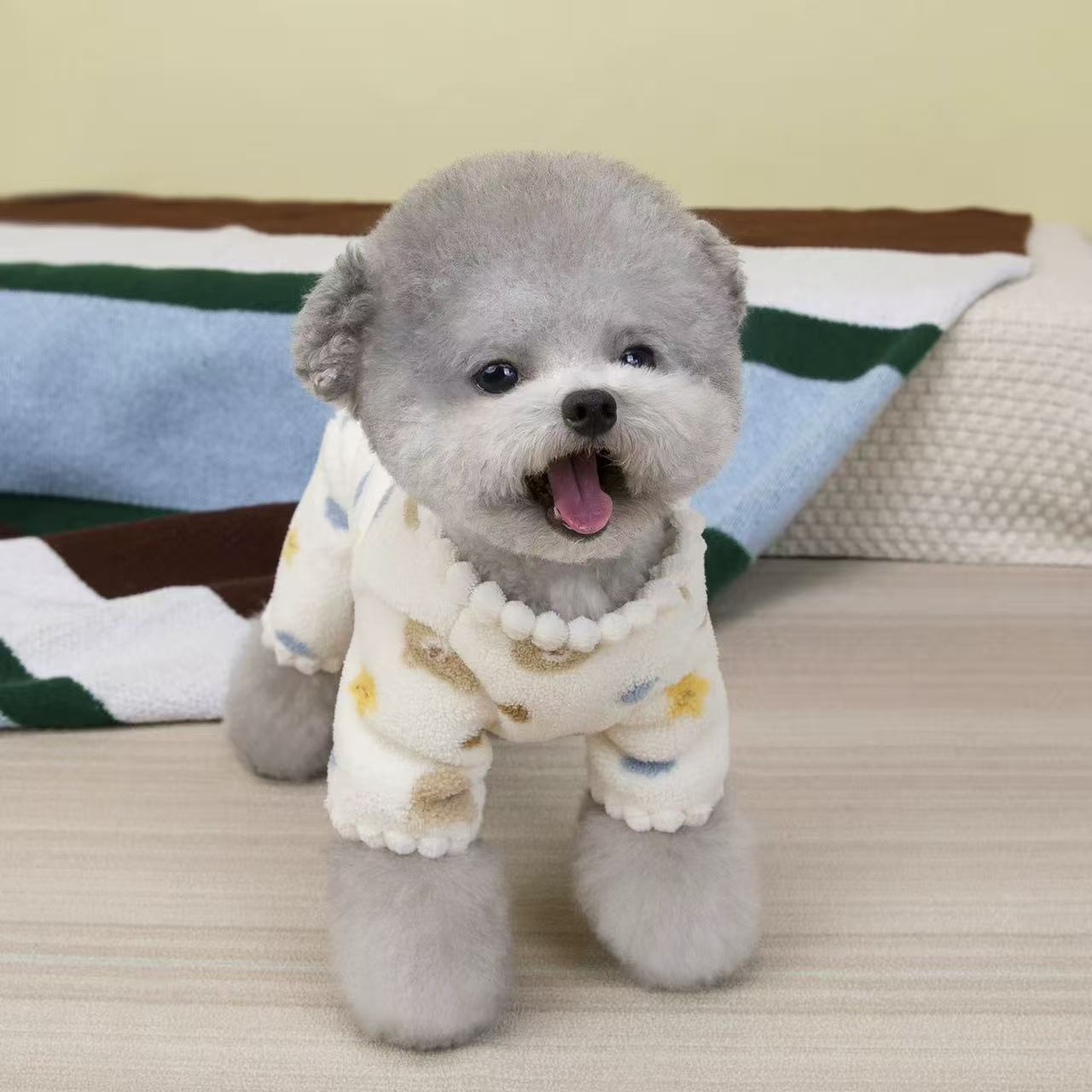 Belly Cover Fleece Jumpsuit