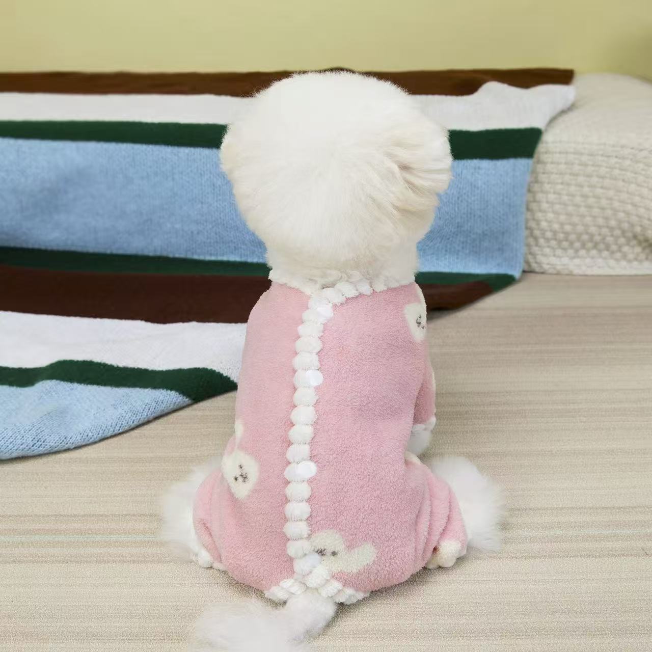 Belly Cover Fleece Jumpsuit