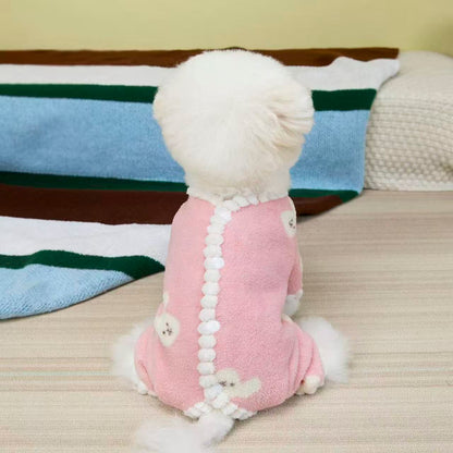 Belly Cover Fleece Jumpsuit