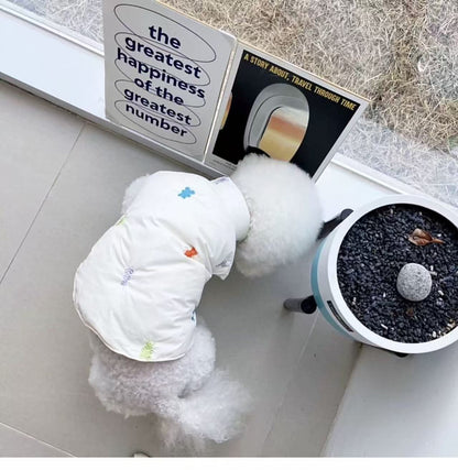 Dog Cotton Vest / Jumpsuit