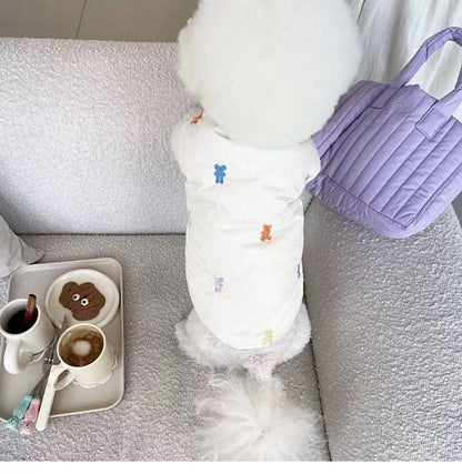 Dog Cotton Vest / Jumpsuit