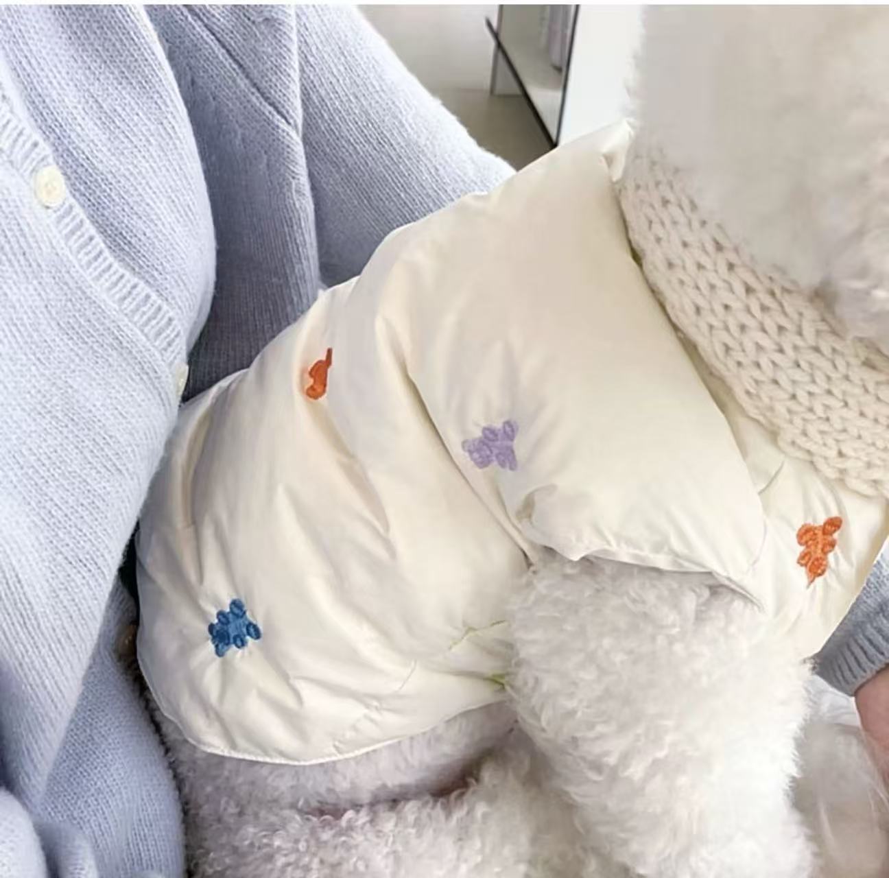 Dog Cotton Vest / Jumpsuit