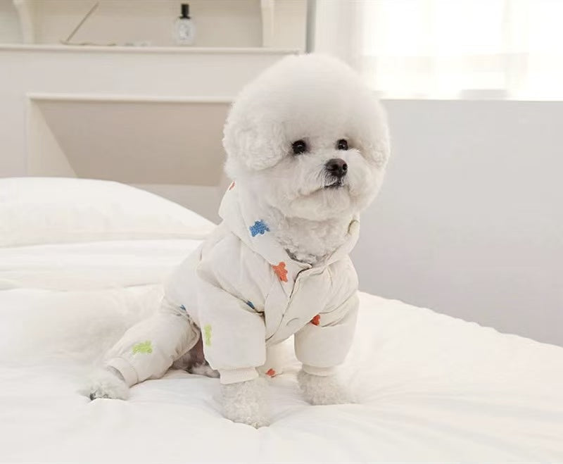 Dog Cotton Vest / Jumpsuit