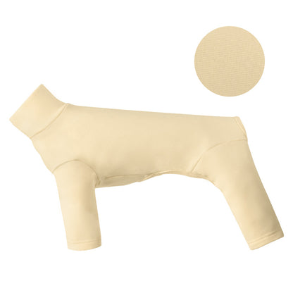Winter Warm Dog Pajamas w/ 4 Legs - Fleece Lining