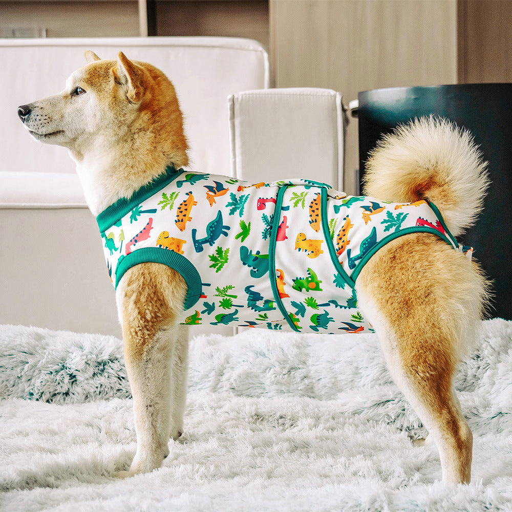 With SafePaws Healing Suit, dog recover safely and comfortably without the risk of licking stitches.