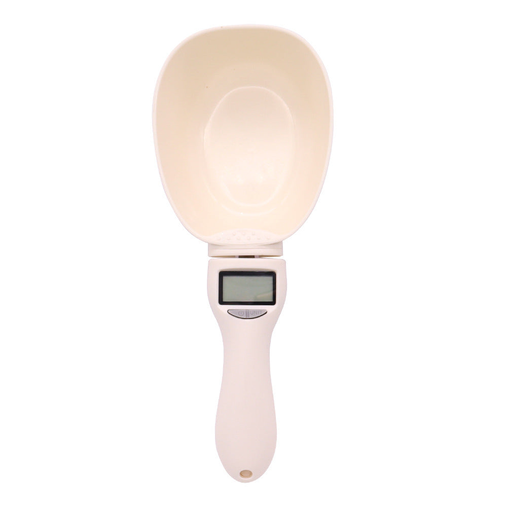 Pet Food Measuring Spoon – Electronic Scale Scoop for Dogs, Cats, Baking, Tea, and Powder