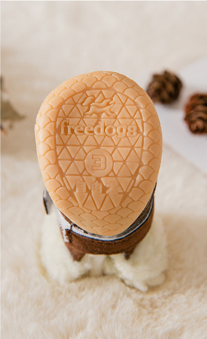 Cozy Fleece Winter Dog 'UGG' Boots