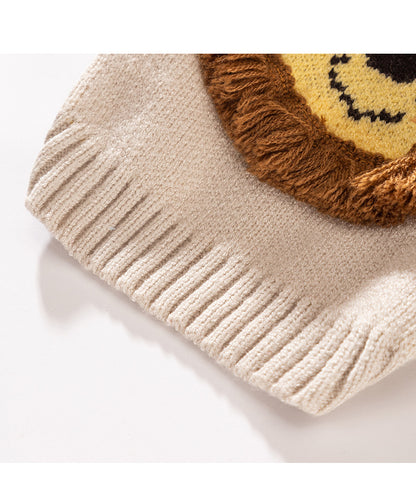 Lion 3D Mane Dog Sweater