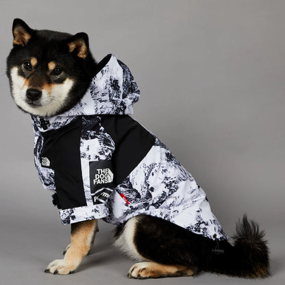 Windproof and Waterproof Outdoor Windbreaker for Large Dogs