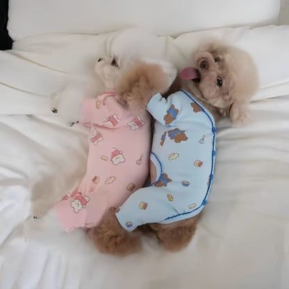 one-piece pajamas for girl &boy dogs
