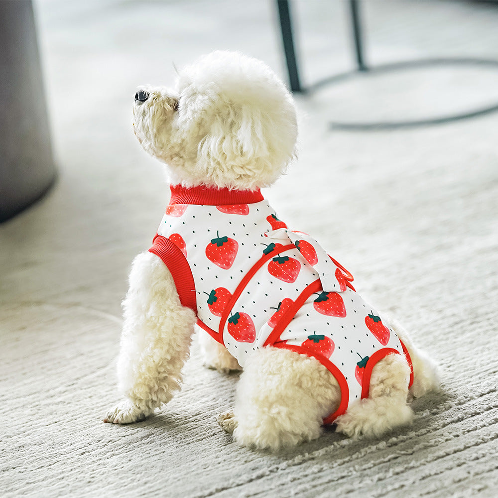With SafePaws Healing Suit, dog recover safely and comfortably without the risk of licking stitches.