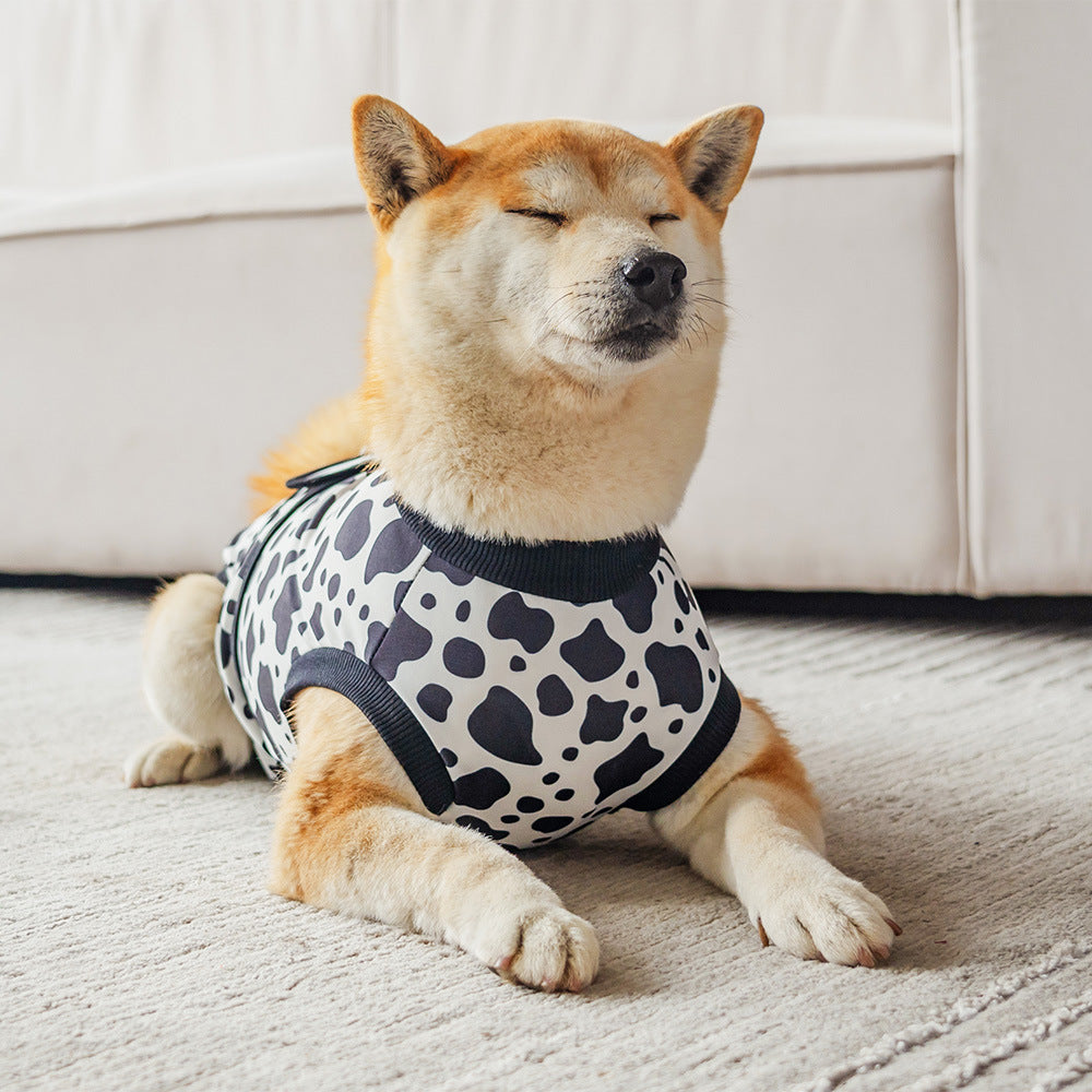 With SafePaws Healing Suit, dog recover safely and comfortably without the risk of licking stitches.
