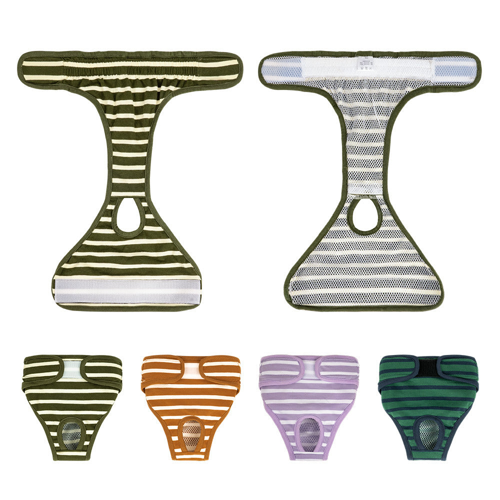 Washable Pet Hygiene Pants for Period Use.