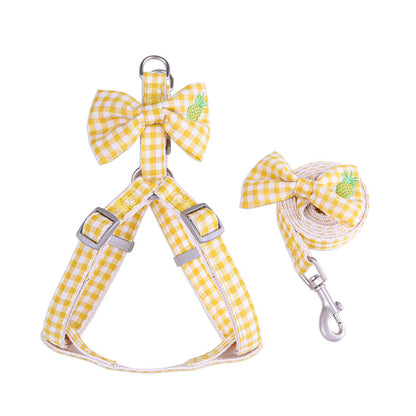 Pet Harness and Leash Set – Lightweight Breathable Vest for Dogs & Cats, Ideal for Walks