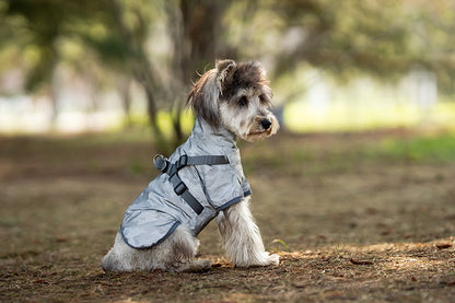 Stylish & Waterproof Dog Raincoat for Small & Medium Breeds
