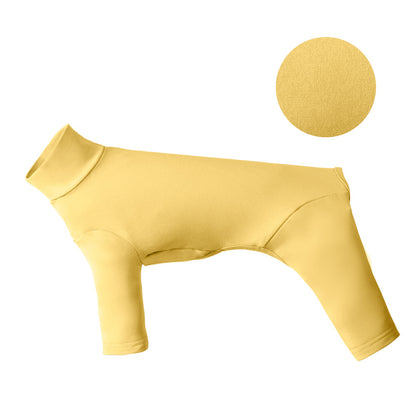 Winter Warm Dog Pajamas w/ 4 Legs - Fleece Lining