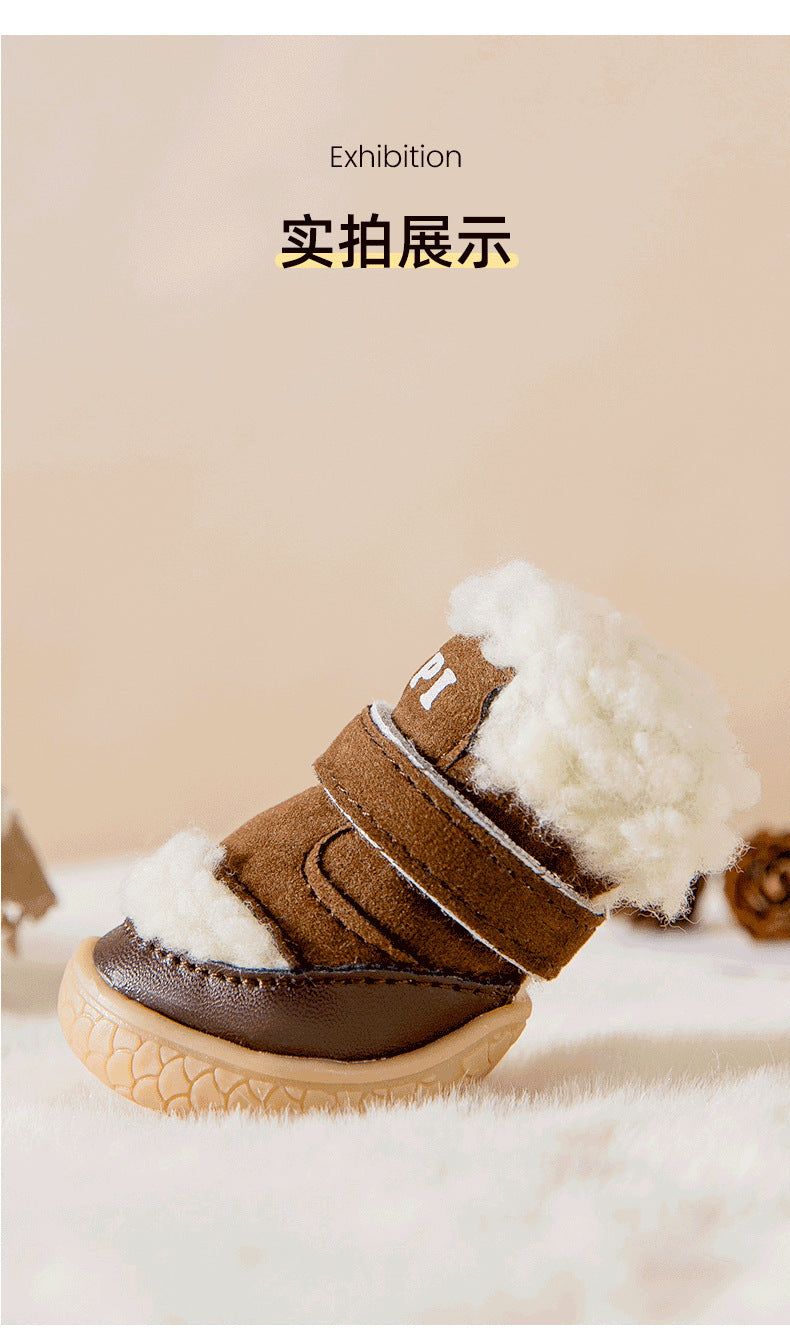 Cozy Fleece Winter Dog 'UGG' Boots