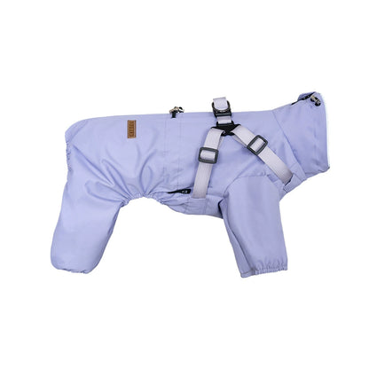 Full-Coverage Dog Raincoat – Waterproof & Windproof Pet Jumpsuit