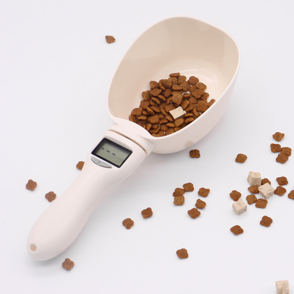 Pet Food Measuring Spoon – Electronic Scale Scoop for Dogs, Cats, Baking, Tea, and Powder