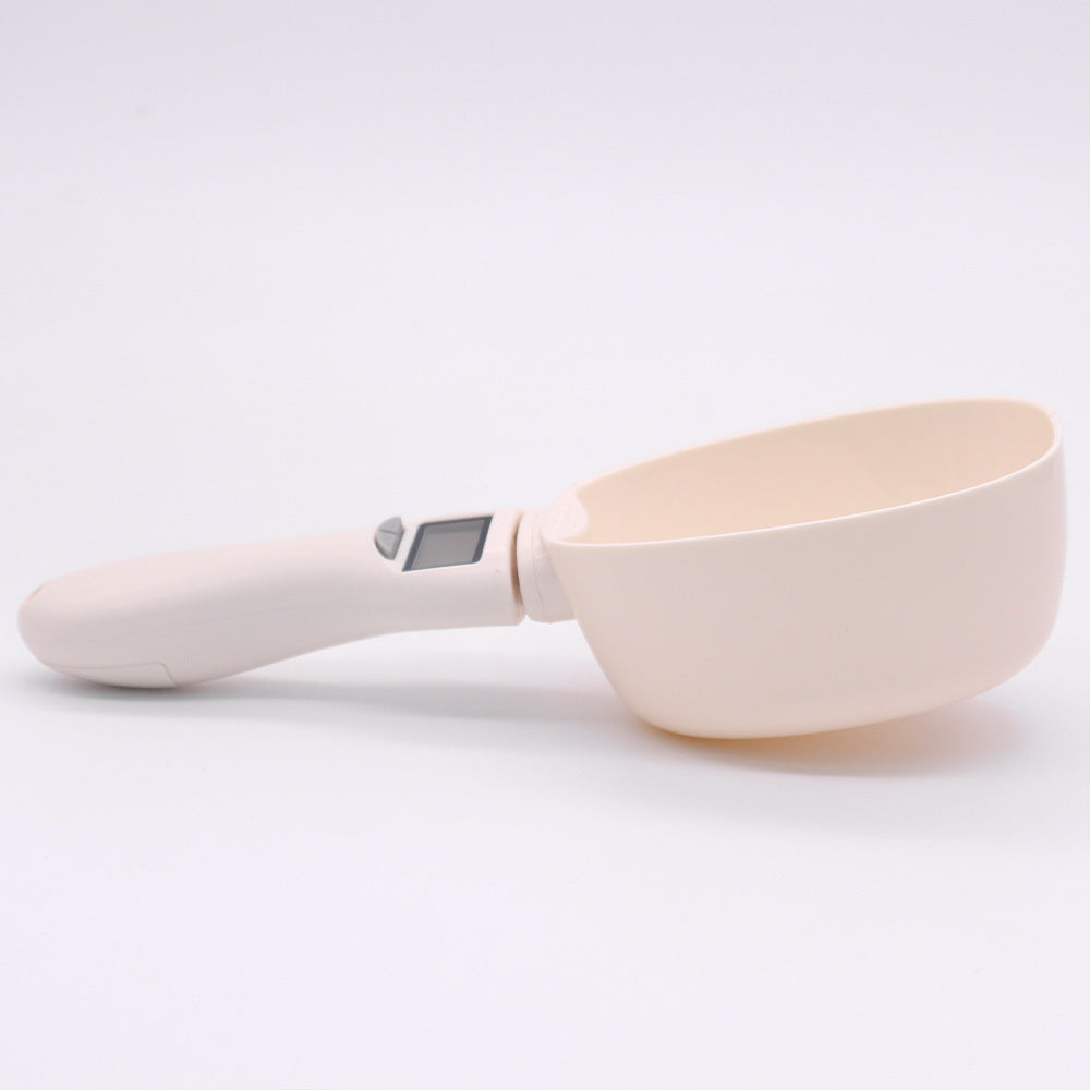 Pet Food Measuring Spoon – Electronic Scale Scoop for Dogs, Cats, Baking, Tea, and Powder