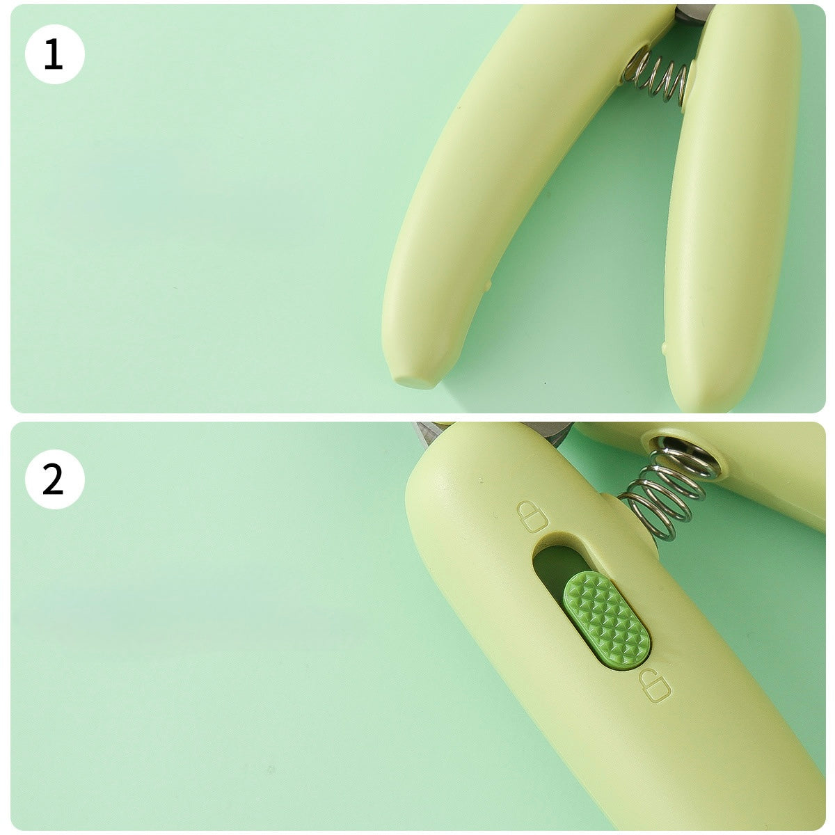 Cat & Dog Nail Clipper – Banana-Shaped Pet Nail Trimmer for Small Dogs, Cats, Rabbits, Anti-Bleed Design