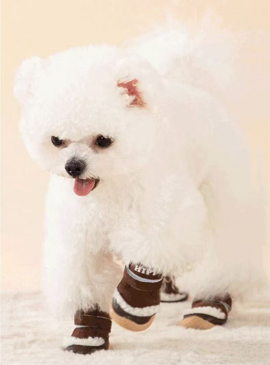 Cozy Fleece Winter Dog 'UGG' Boots