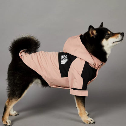 Windproof and Waterproof Outdoor Windbreaker for Large Dogs