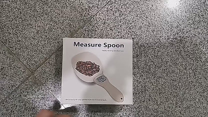 Pet Food Measuring Spoon – Electronic Scale Scoop for Dogs, Cats, Baking, Tea, and Powder